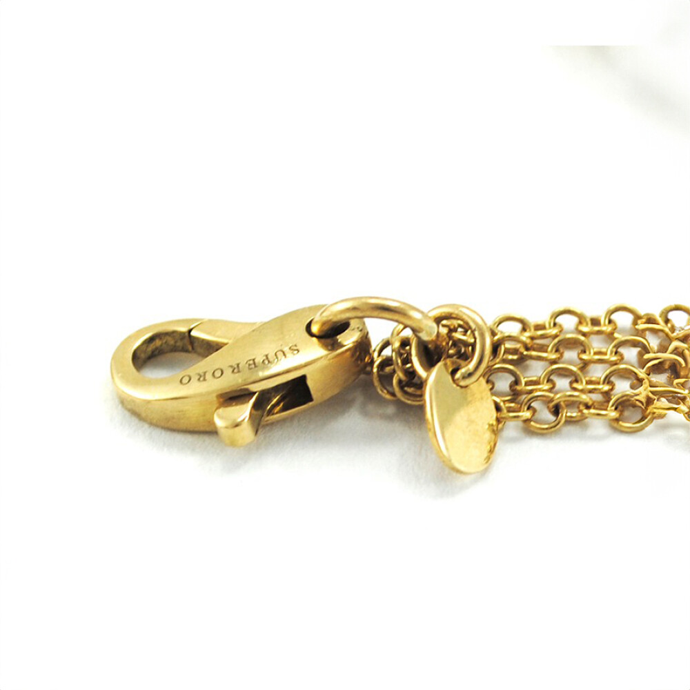 Pulsera En Oro 18K Con Detalle En El Cierre De Topacio Pulsera En Oro 18K Con Detalle En El Cierre De Topacio