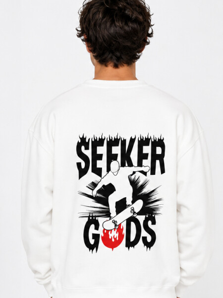 BUZO OXX 8317 SEEKER GOOD BLANCO