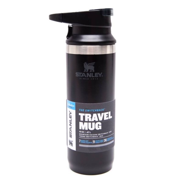 Vaso Térmico Stanley Adventure Switchback Color Negro 473ml Vaso Térmico Stanley Adventure Switchback Color Negro 473ml