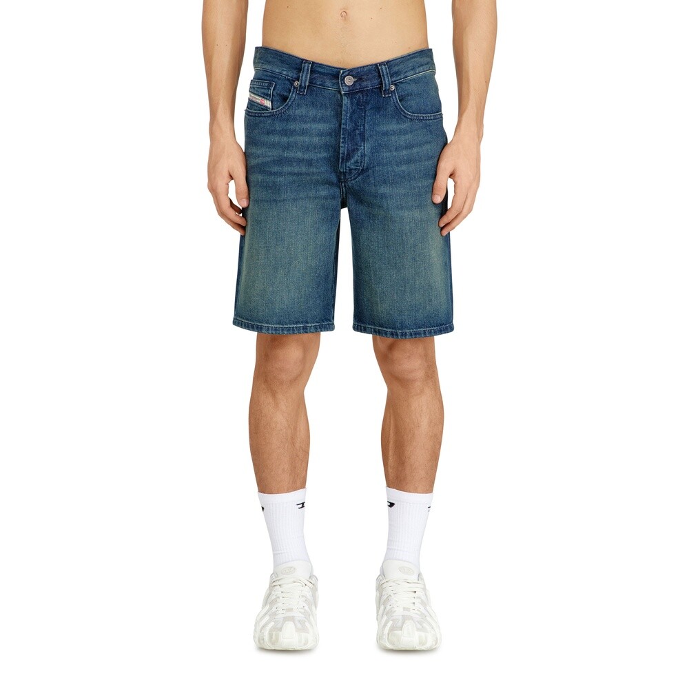 Short Para Hombre Regular Azul