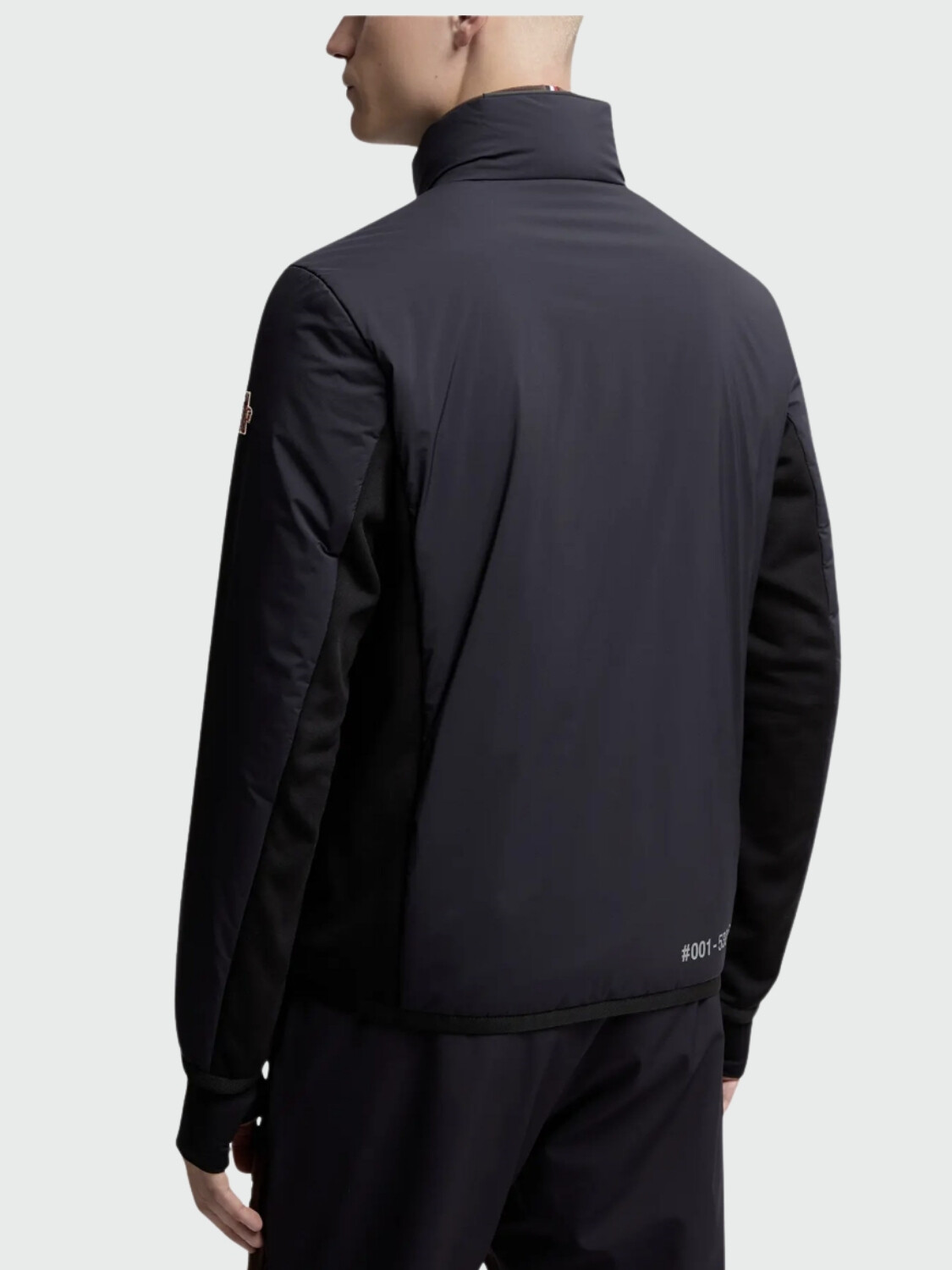 MONCLER - Campera de Plumas Agaripe Azul Marino