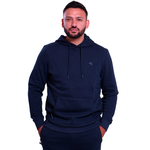 Diadora Canguro Deportivo Hombre con felpa Marino