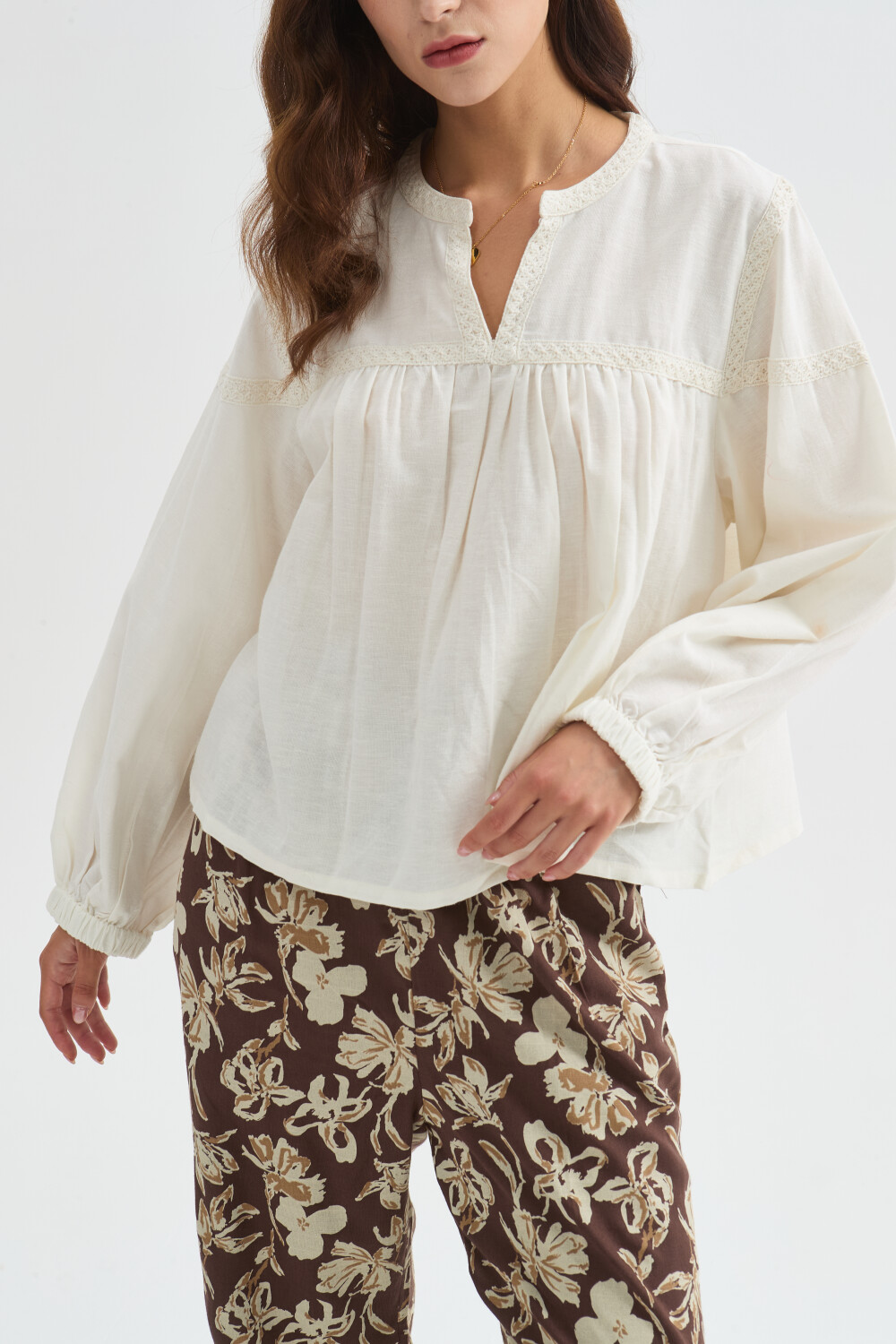 Blusa Xirla Marfil / Off White