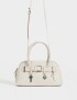 Bowling Cartera Mini Bowling - Blanco Crudo