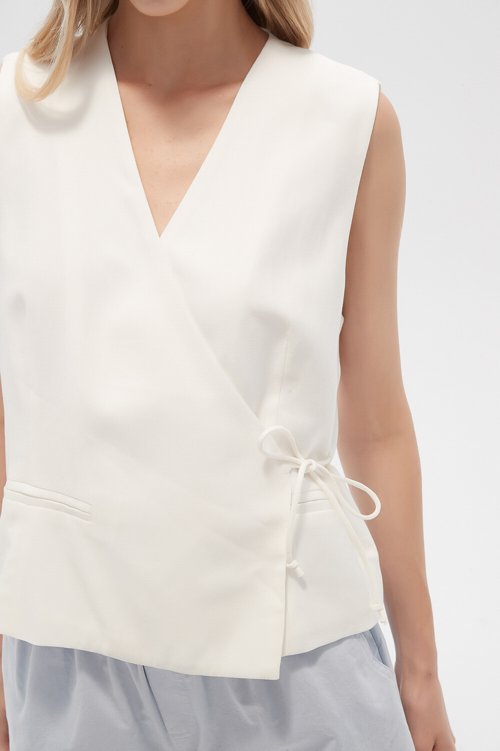 Chaleco Fusta Marfil / Off White