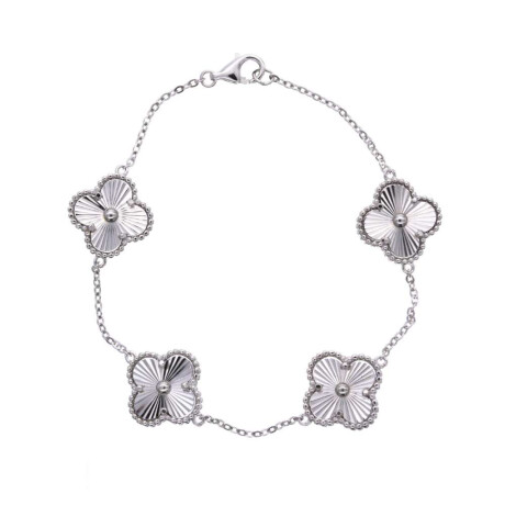 Pulsera en Plata 925 Flor