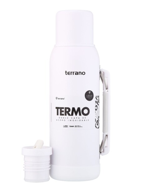 Termo Premium 1lt. Con base de Silicona Blanco