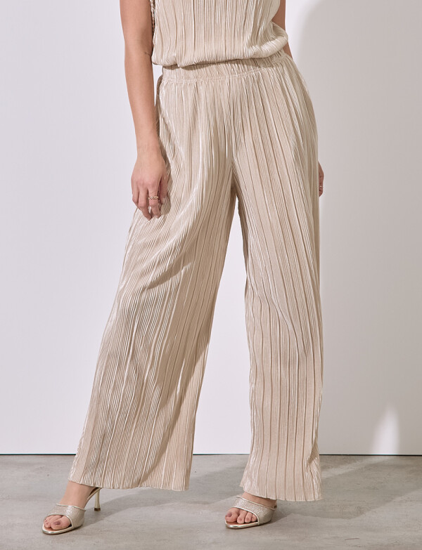 Conjunto Blusa & Pantalon BEIGE