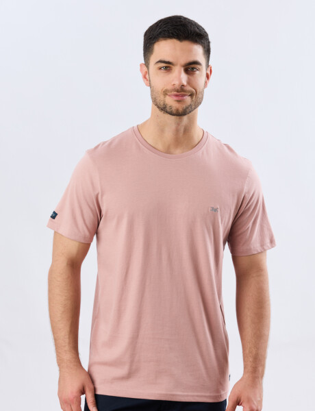 REMERA BÁSICA DE ALGODÓN Rosa