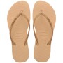 Sandalias Havaianas Slim Glitter Ii Mujer Dorado