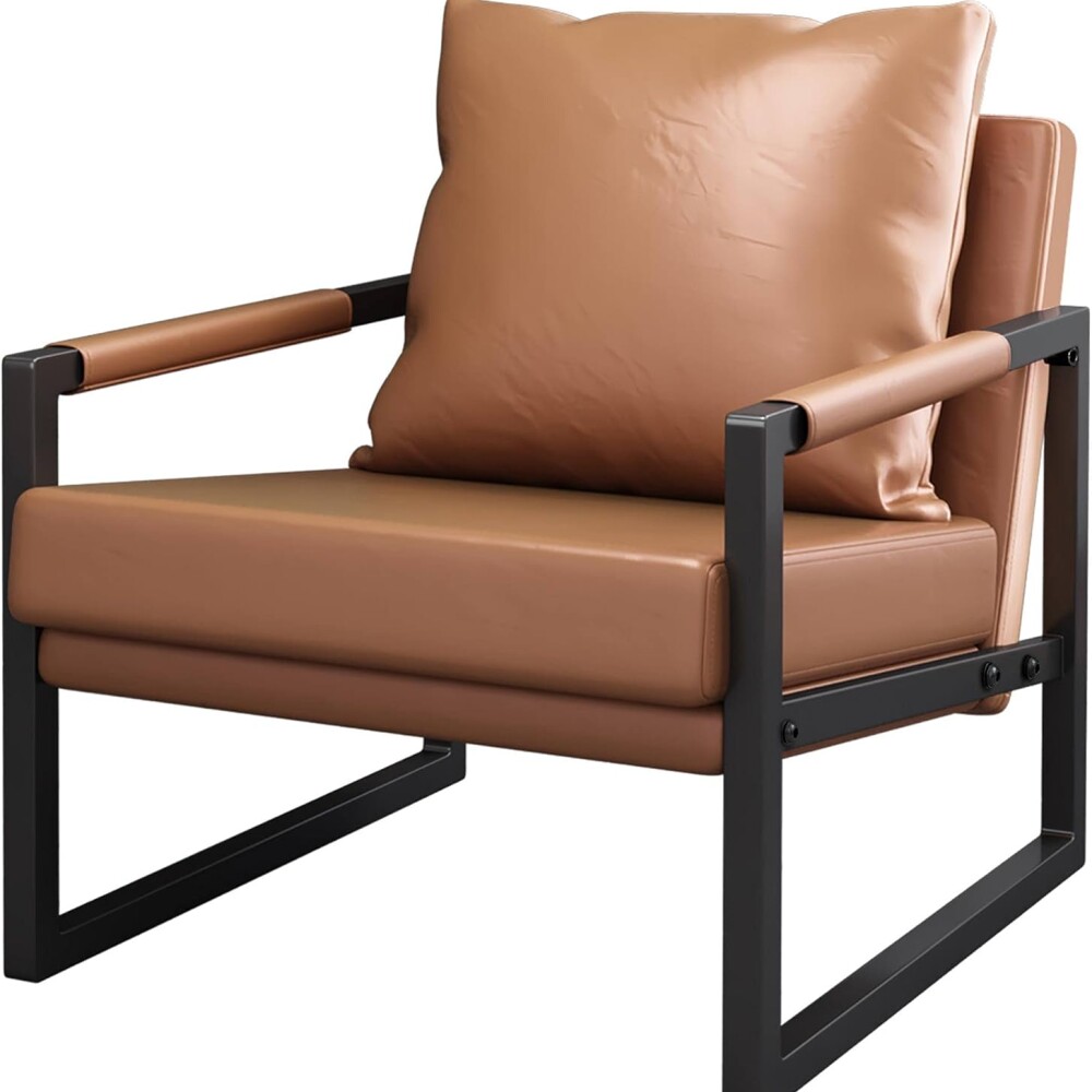 Sillón Milán ecocuero Whisky