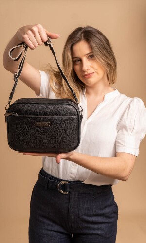 BANDOLERA MORRAL FRESIA NEGRO