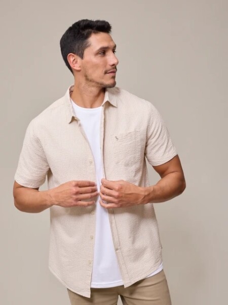 CAMISA POLANCO ESTURA BEIGE
