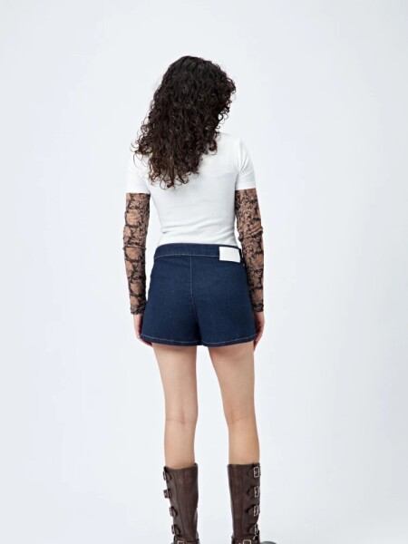 SHORT P.CAKE LIANE POLLERA AZUL OSCUR