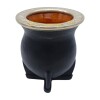 MATE CAMIONERO ALPACA Y BRONCE 40 Negrouniforme