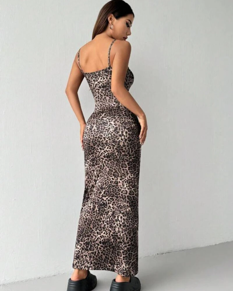 VESTIDO LARGO PRINT ESTAMPADO