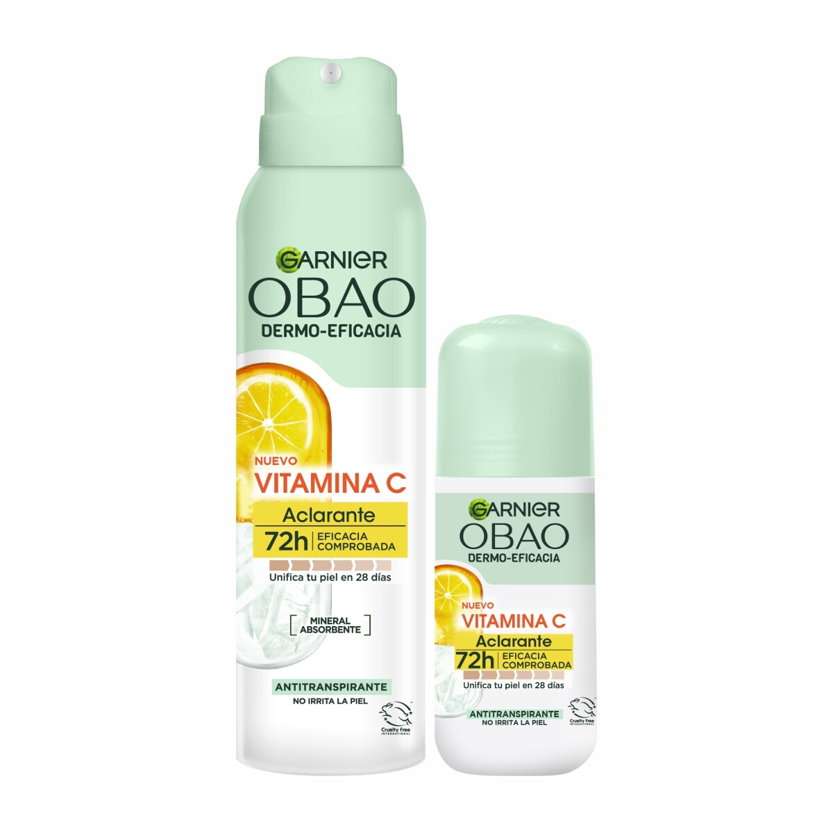 Pack Obao Vitamina C Aerosol + Roll On 