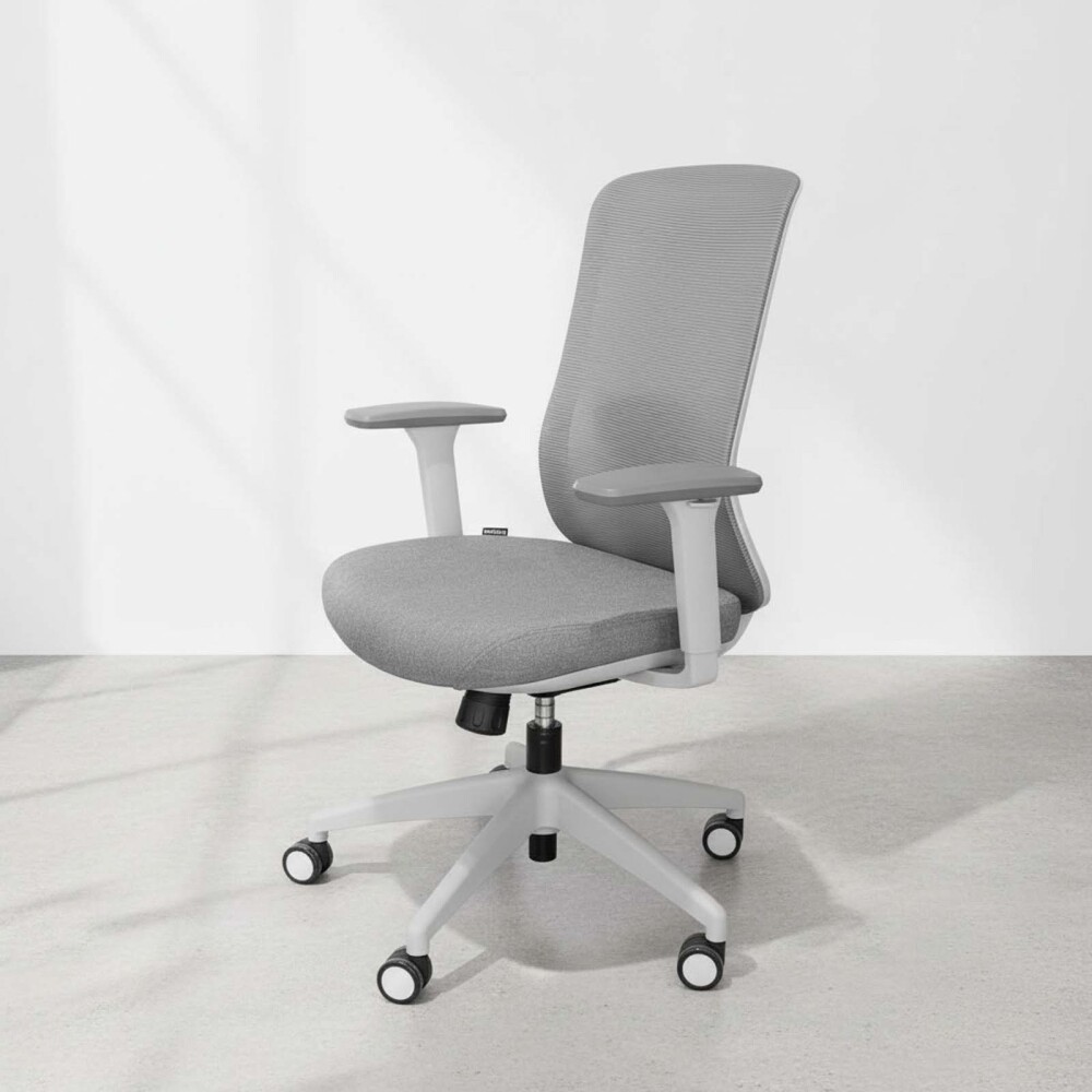 SILLA DE OFICINA POLIPROPILENO-Y-FIBRA-DE-VIDRIO GRIS LANDO