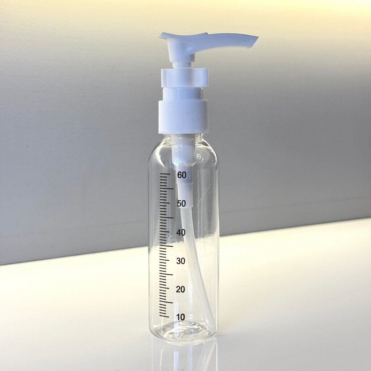 Frasco Plástico Botella Pump Cremas 60ML 