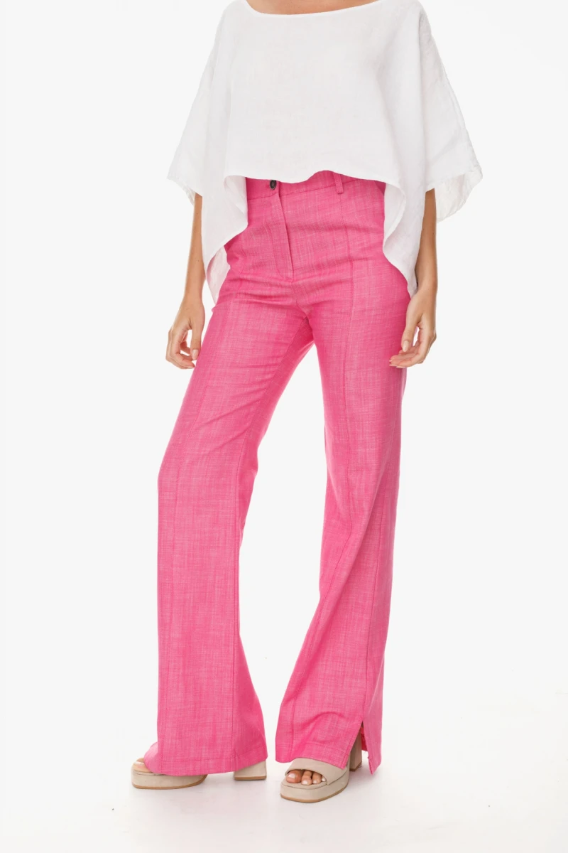 Pantalon Turin Cotton fucsia l