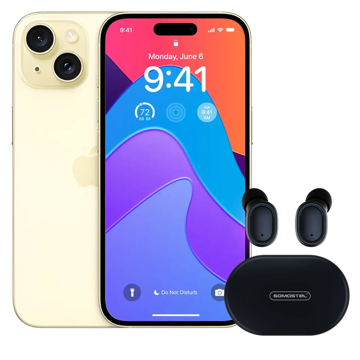 Iphone 15 Plus 6gb Ram 128gb + Regalo - AMARILLO 