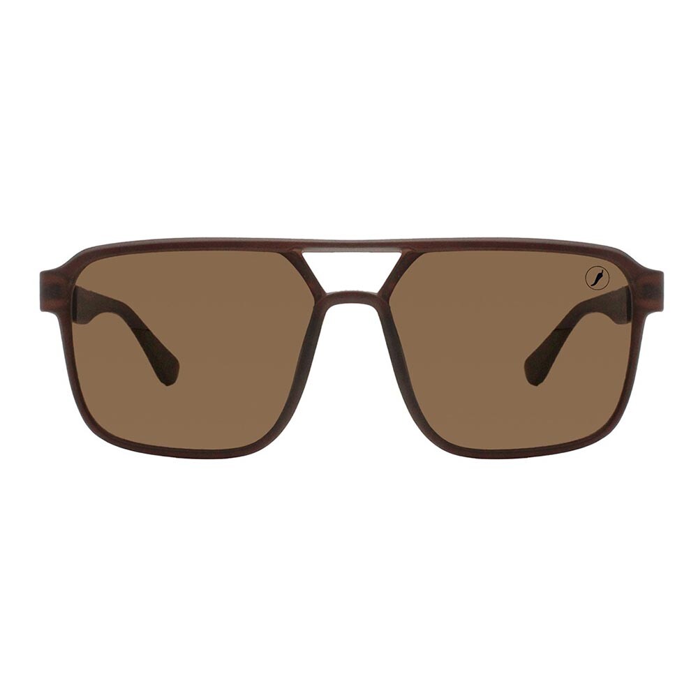 Lentes de sol De Policarbonato Cuadrado Chilli Beans Marrón/Marrón