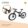 Bicicleta de montaña rodado 26 Lumax Negro