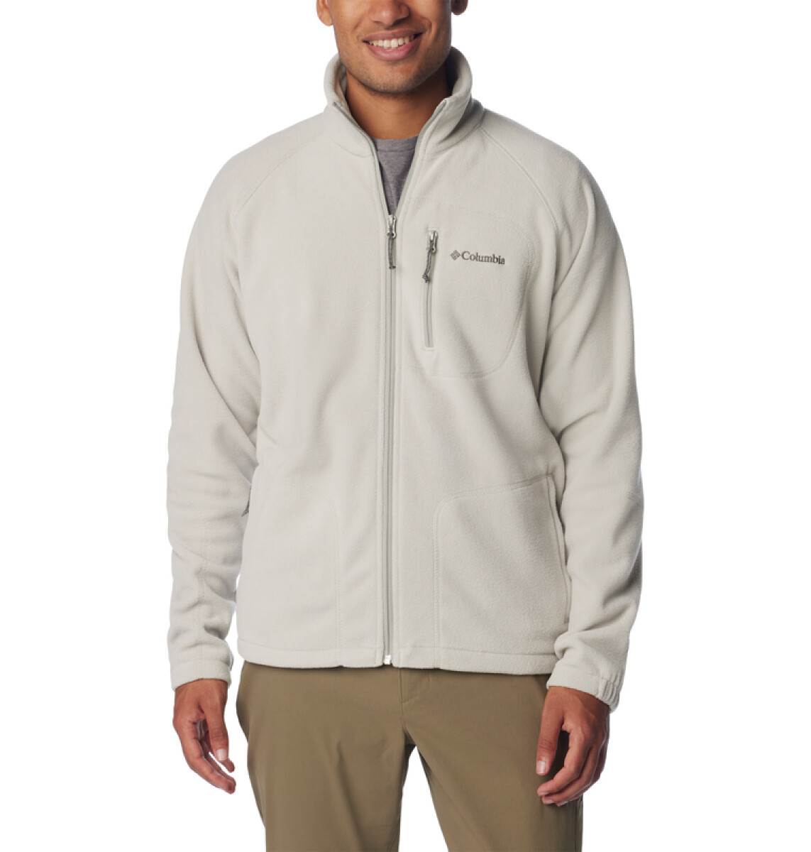 Campera Fast Trek II Full Zip Hombre - DARK STONE 
