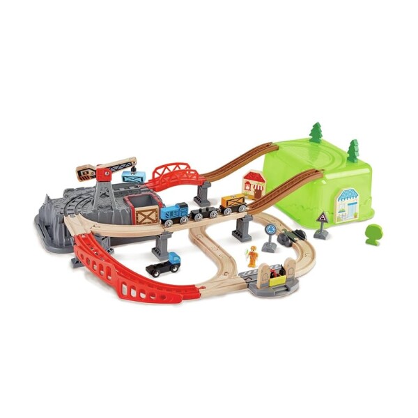 Pista tren en balde montaña HAPE Pista tren en balde montaña HAPE