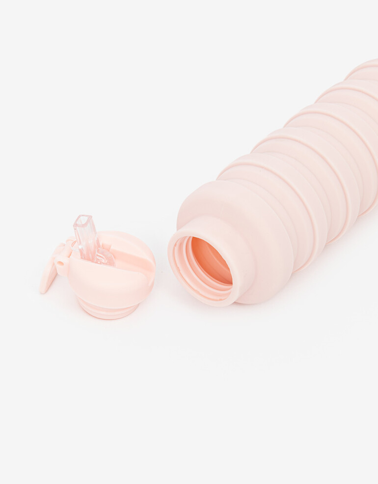 Artículos de deporte Active Botella De Silicona Plegable - Rosa Claro