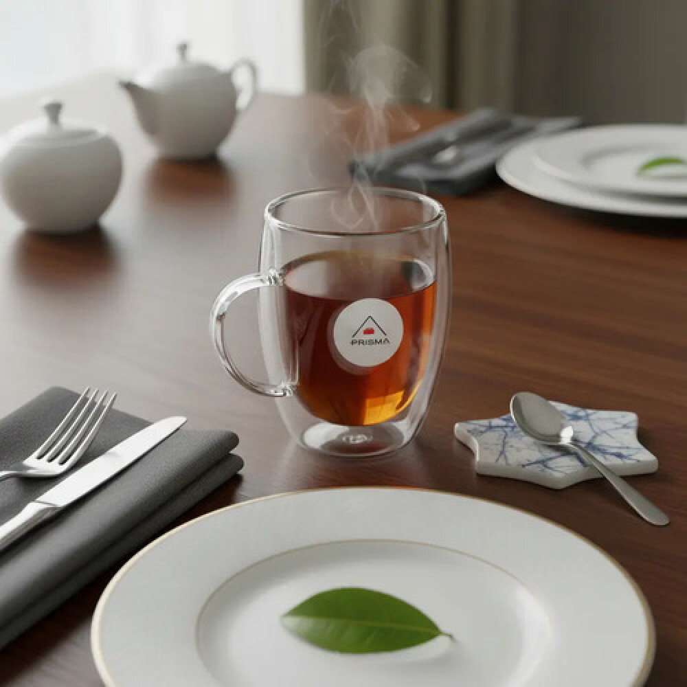 Jarro doble pared borosilicato 400 ml PRISMA Jarro doble pared borosilicato 400 ml PRISMA