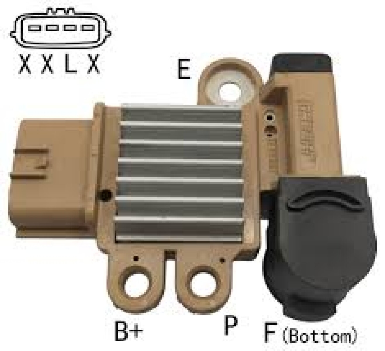 REGULADOR VOLTAJE MITSUBISHI REGULADOR S/MITSUBISHI 12V CHINO - 