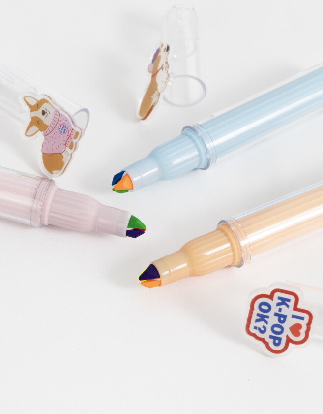 Resaltadores Set Grande Set De Resaltadores - Combinacion Multicolor