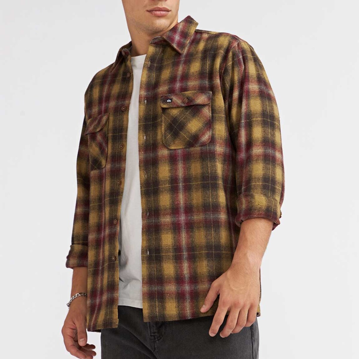 Quiksilver Sobrecamisa EVEREST a cuadros Hombre - Multicolor 