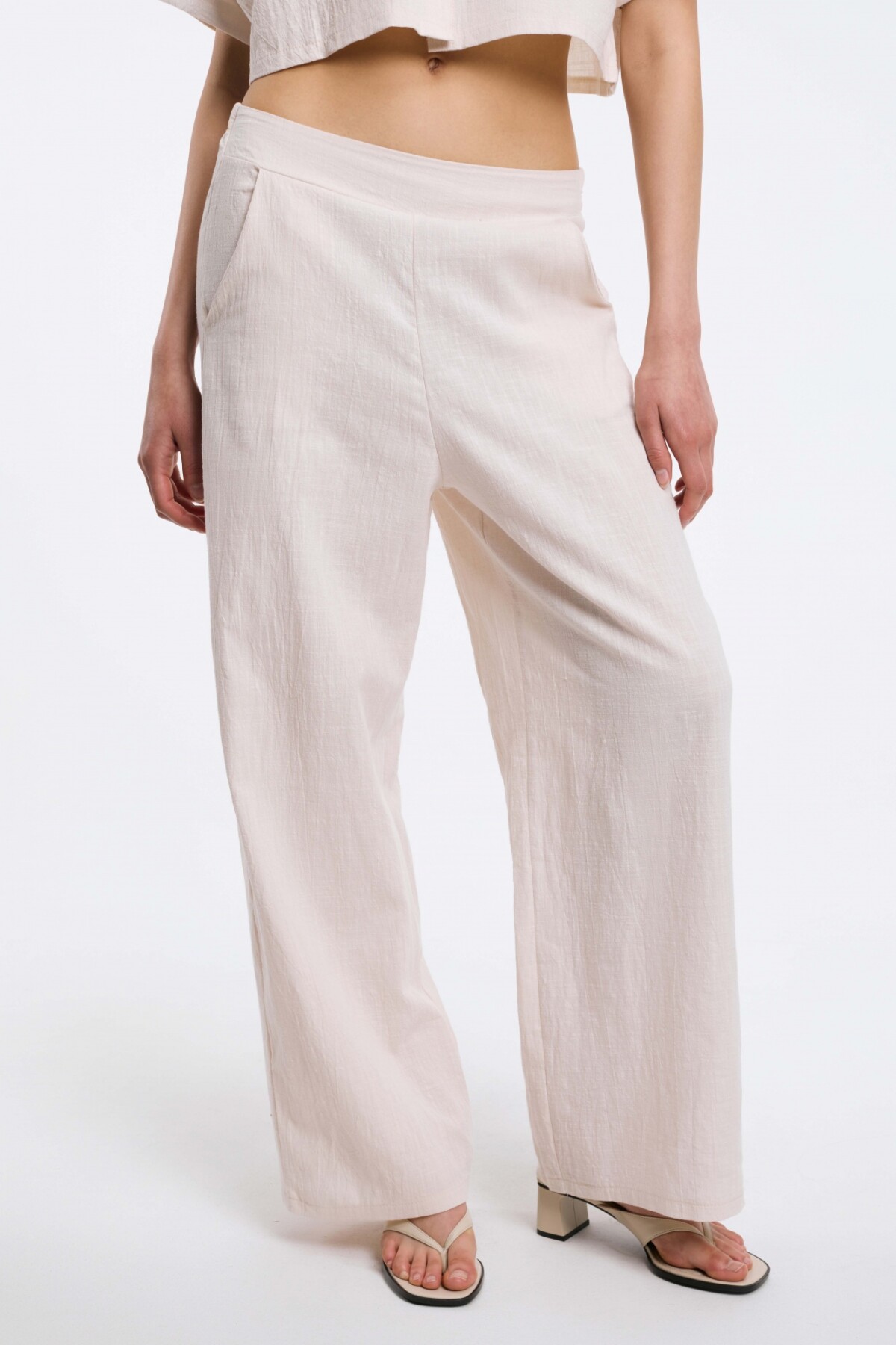 Pantalón Ross Ecru