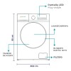 Lavasecarropas AirWay 10,5Kg Inverter Lavasecarropas AirWay 10,5Kg Inverter