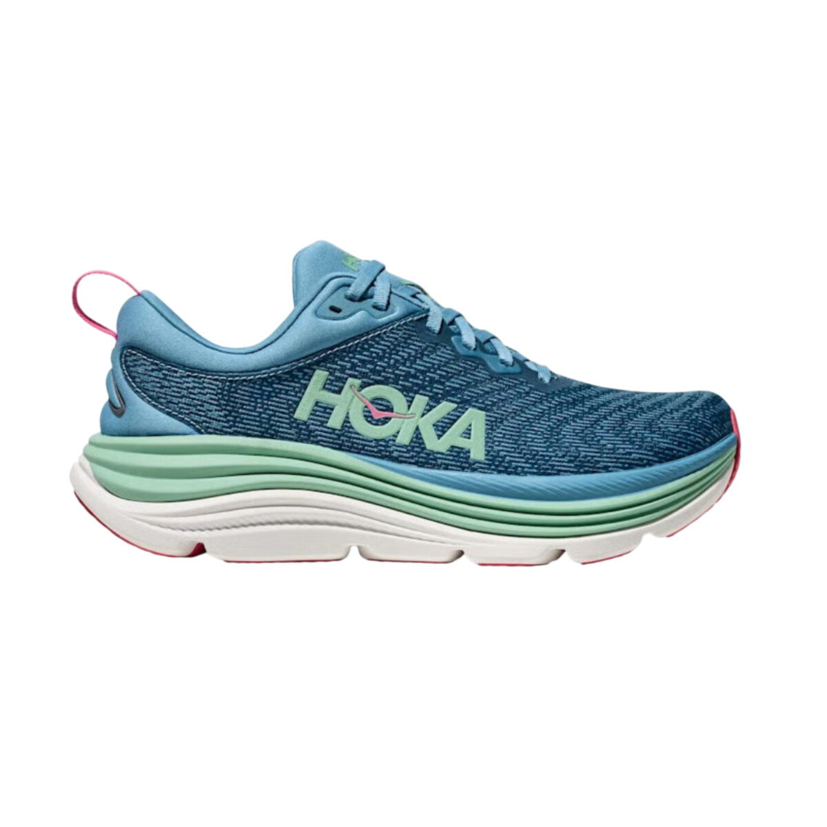 Championes Hoka One One Gaviota 5 - Aqua 