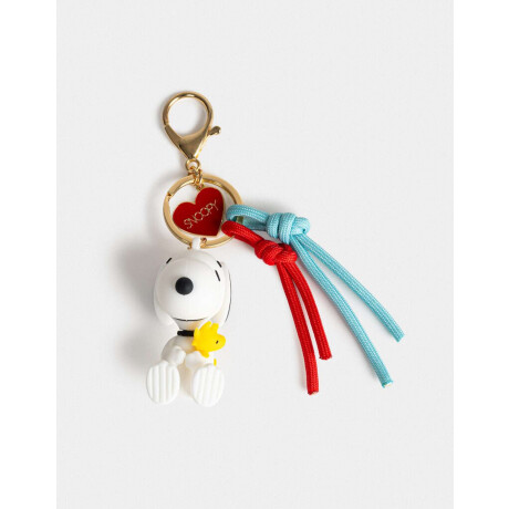 Llavero & Charm ''snoopy'' Combinacion Multicolor