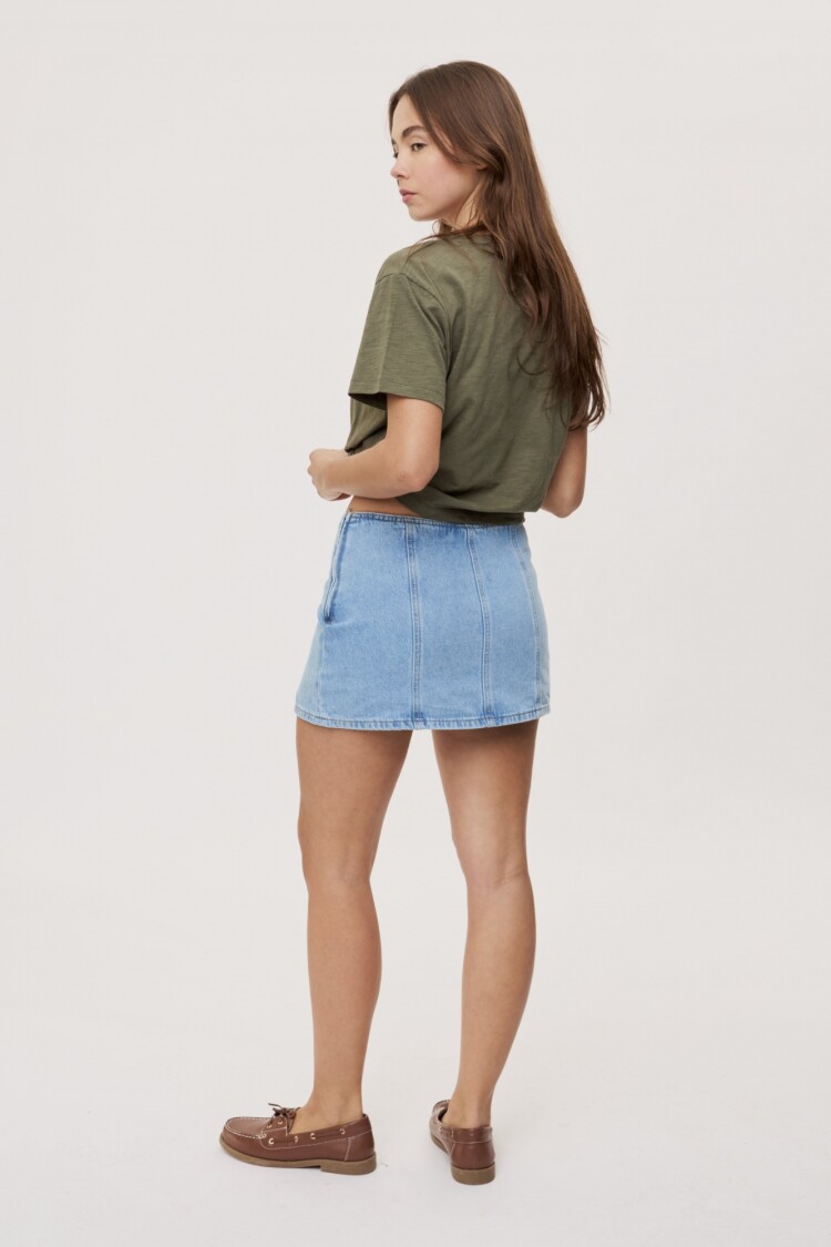 FALDA FANTA Celeste