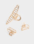 Broches Sets Metallic Set De Broches - Dorado