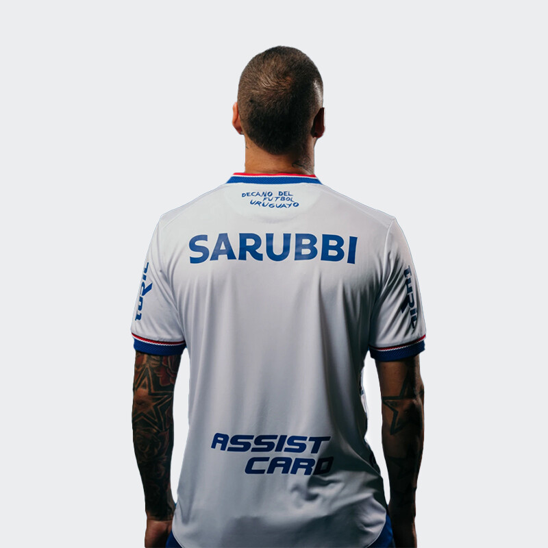 Camiseta Umbro Nacional Home Oficial 2025 Blanco