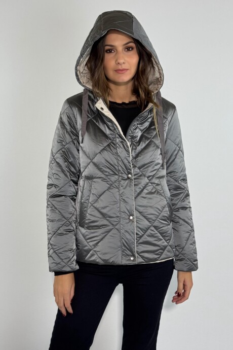 CAMPERA SLAYER Plateado