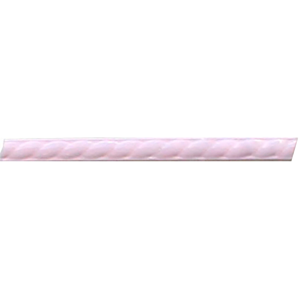 Trenza Rosa Claro Listelo 2.5 X 33 Decorado 
