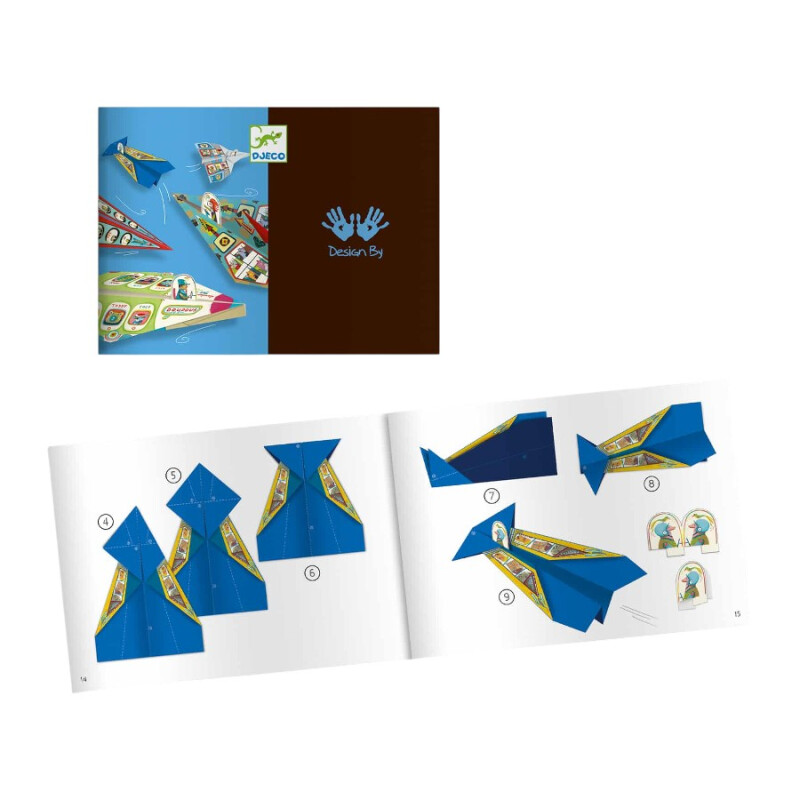 Crea Origami Aviones Djeco Crea Origami Aviones Djeco