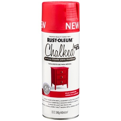 Aerosol Rust Oleum Tizado Rojo Campestre 340gr Aerosol Rust Oleum Tizado Rojo Campestre 340gr