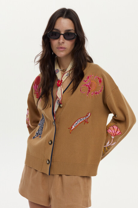 Cardigan Daydream Camel