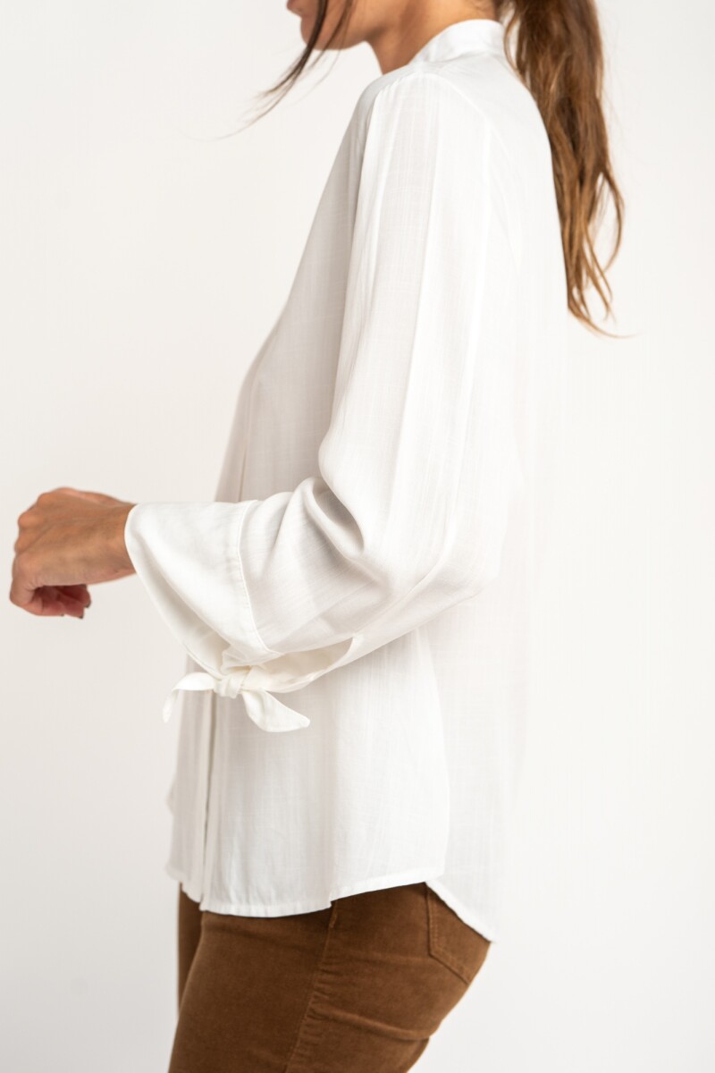 Blusa Nudos Nácar