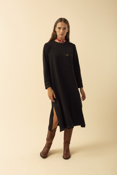 TSHIRT LONGA EXTRA Negro