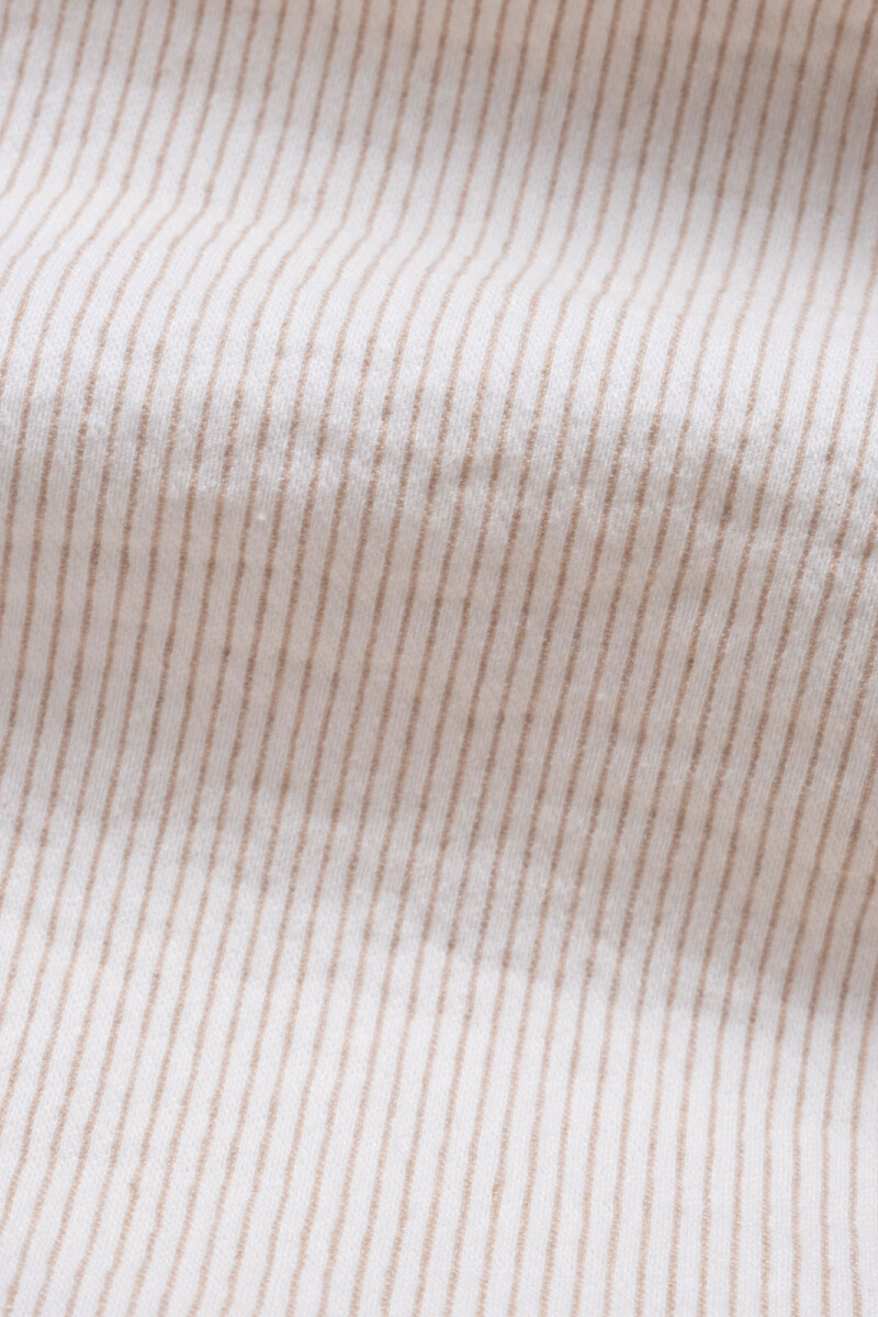 FEDE LONG SLEEVE SHIRT Beige Pol