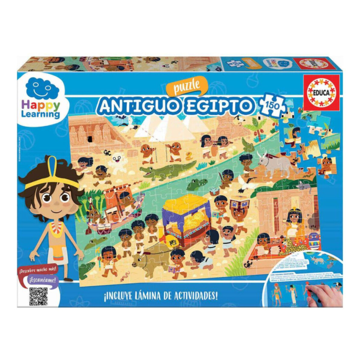Puzzle Rompecabeza Didactico Egipto Educa 150 Piezas 